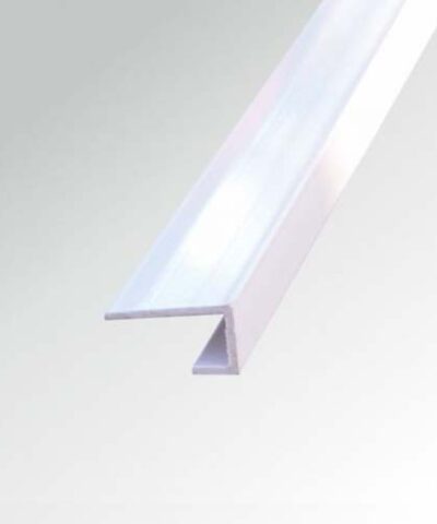 1 x White End Cap Trim For 10mm Wall Panels
